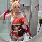 Celebi cosplay – Yoimiya